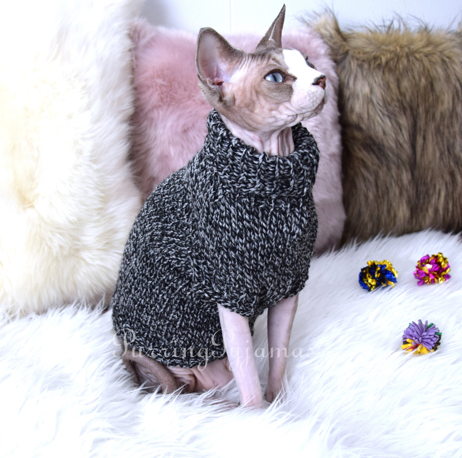Cat sweater sphynx sweater cat clothes sphynx clothes Etsy