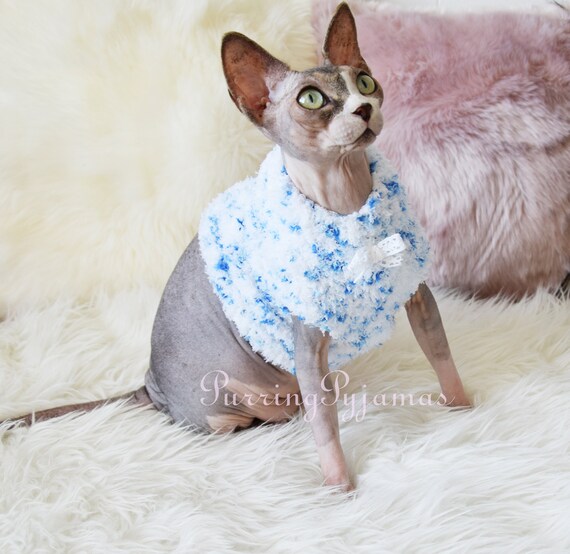 Pull Pour Chat Pull Sphynx Vetements Pour Chats Vetements Etsy