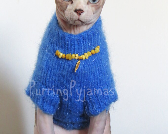 Cat Clothes Warm Cat Sweater Sweater for Cats Sphynx Etsy