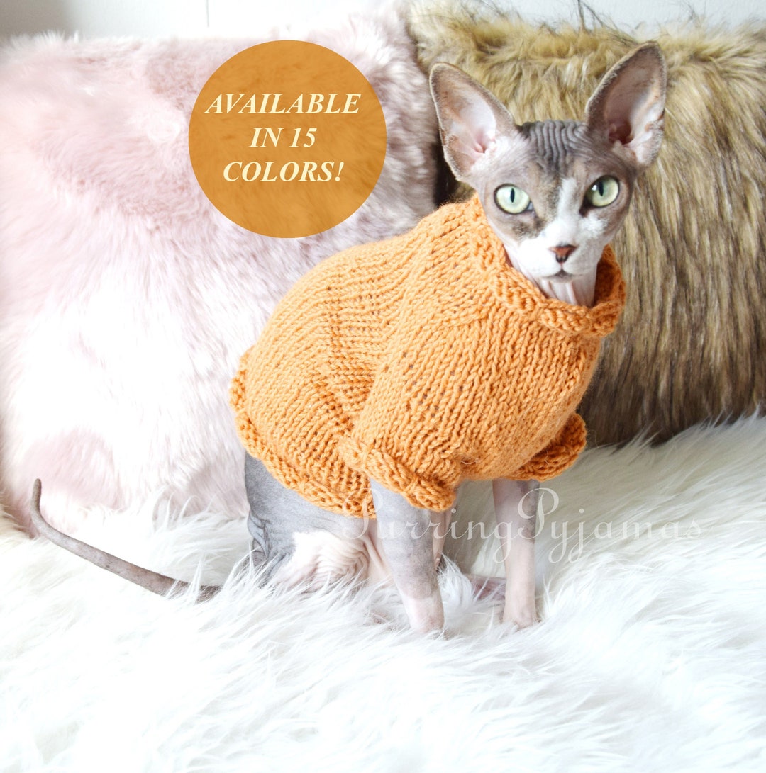 Cat Clothes, Sphynx Clothes, Clothes for Sphynx, Sphynx Sweater