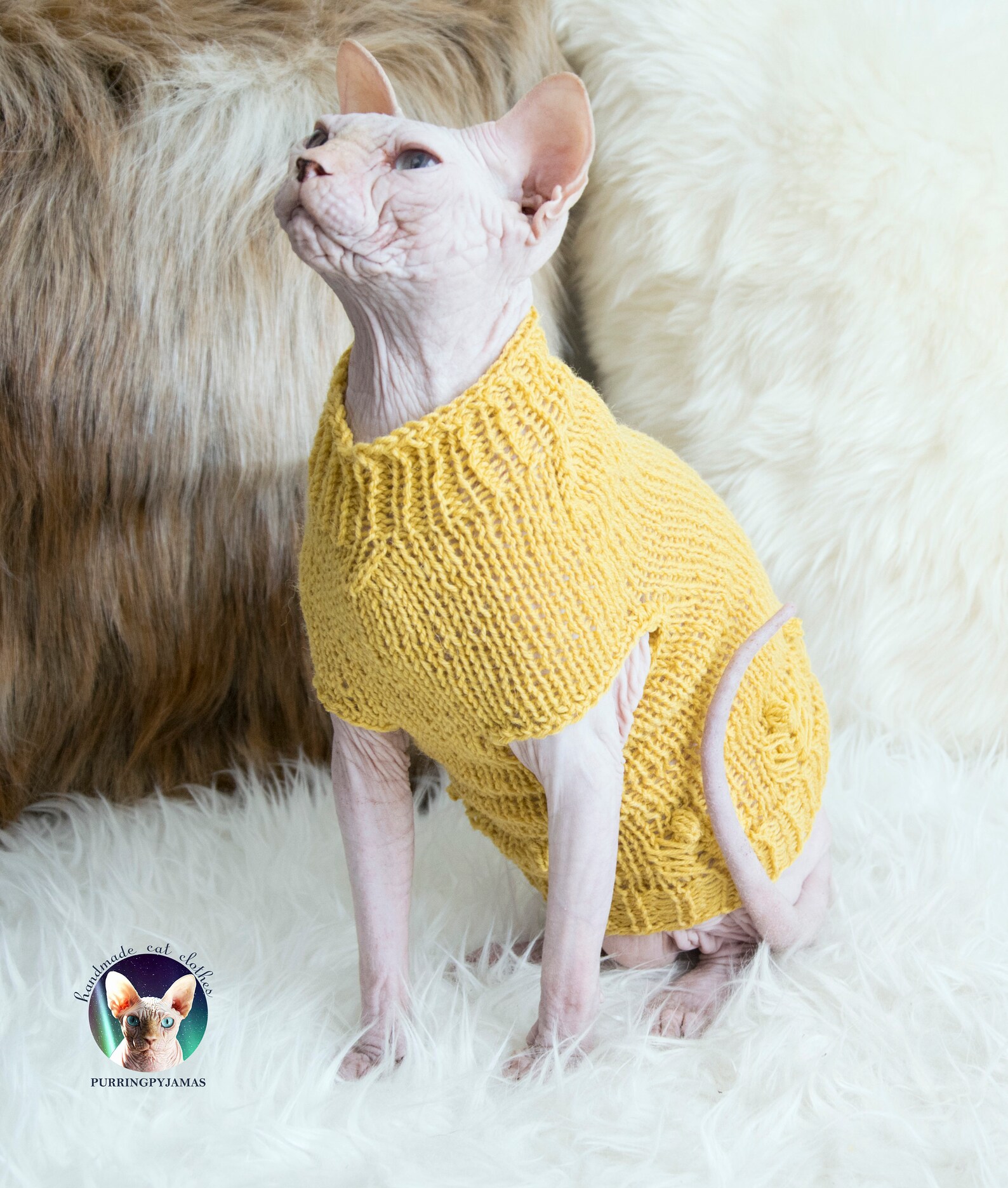 Wool cat sweater sphynx sweater sweater for cat sweater for Etsy