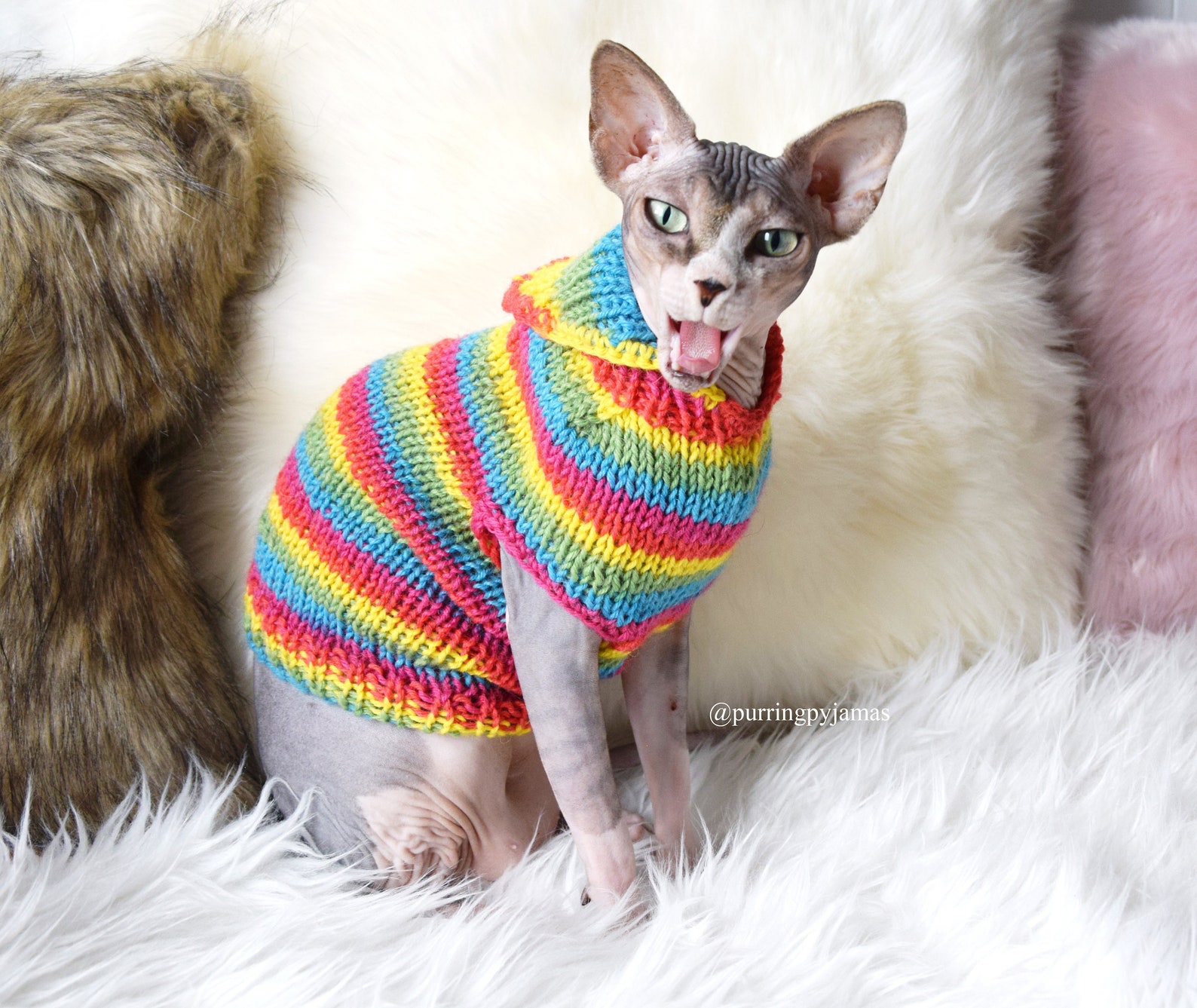 Cat Clothes Sphynx Clothes Sphynx Sweater Cat Sweater Etsy Australia