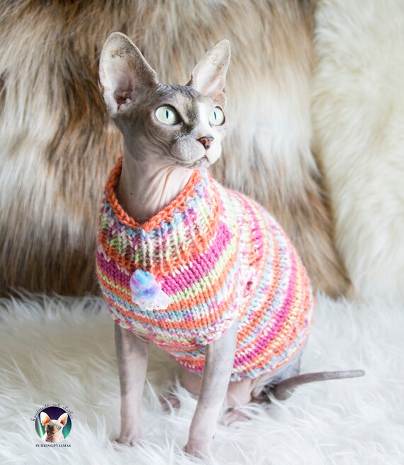 cat wool sweater