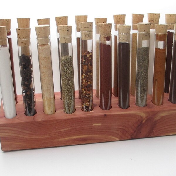 Test Tube Spice Rack Etsy