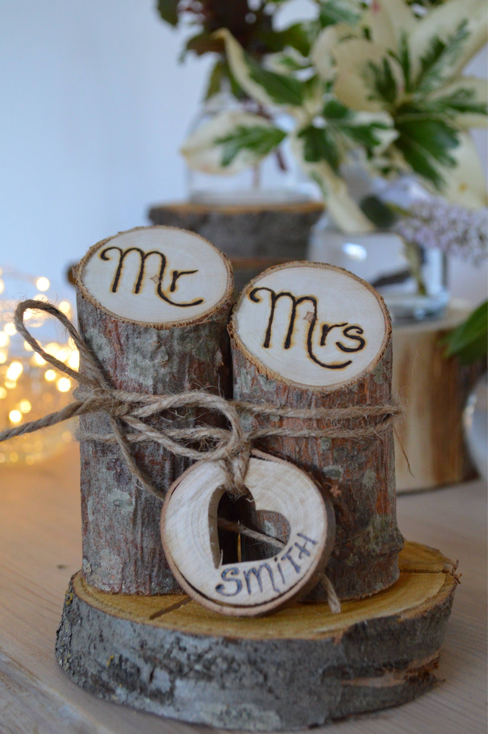 Mr and Mrs Sign Rustic Mr Ans Mrs Sign Personalised Sign - Etsy
