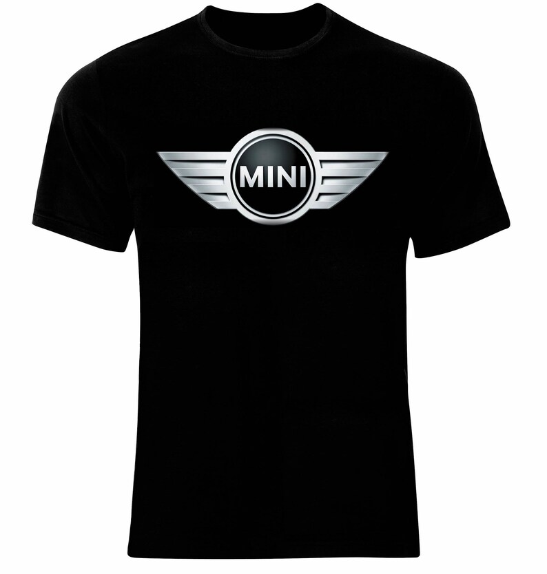 Mini Cooper Logo Mens Printed T Shirt Etsy