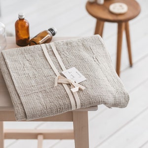 Oversized Linen Hand Towels