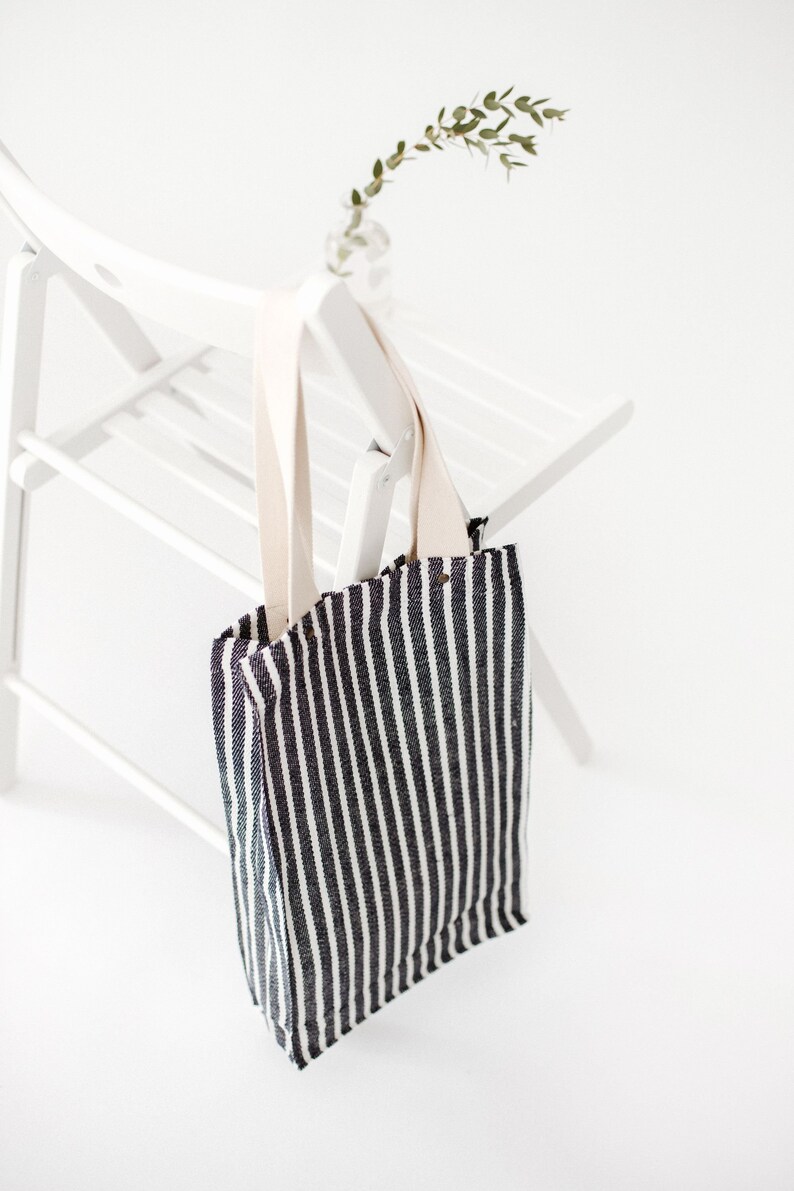large linen tote