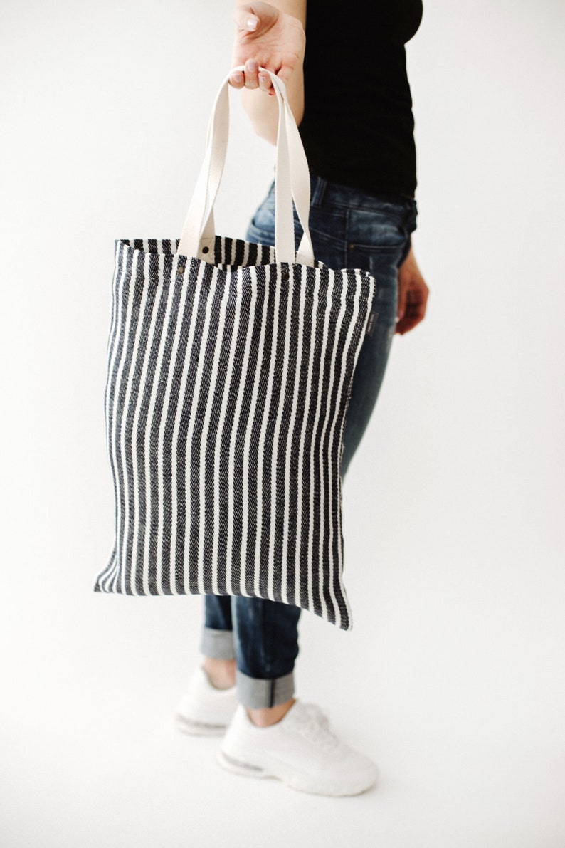 large linen tote