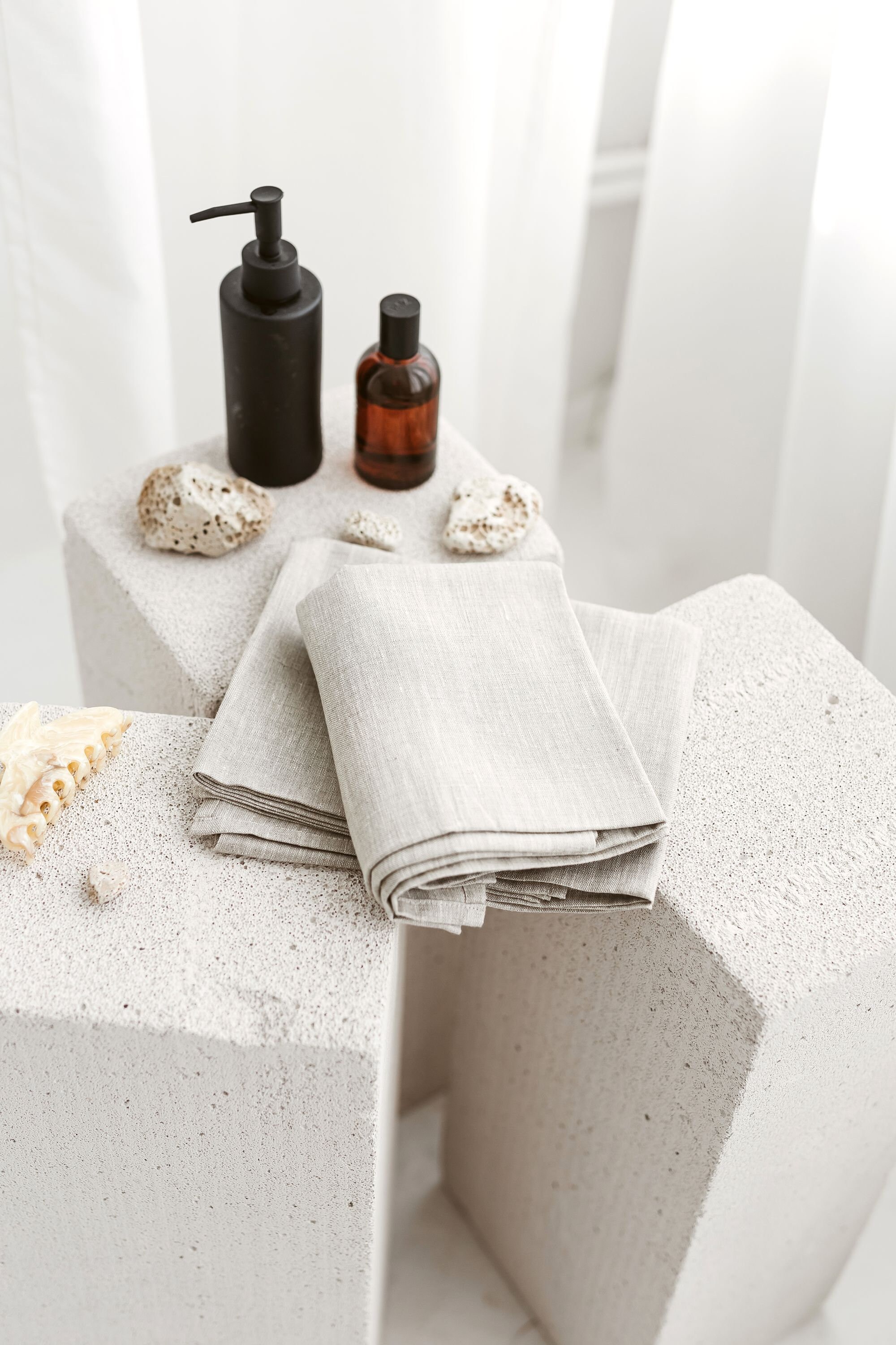 Light Grey Linen Bath Hand Towel Set. Natural Linen Guest Face Bath Towels for Travel Gym Sauna New Home Gift. Quick Dry Absorbent Etsy Ireland