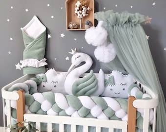 Sage Green bed canopy ONLY, Hanging Ceiling canopy baldachine play Princess girls canopy curtains Princess Tent, Baby shower gift Baby decor