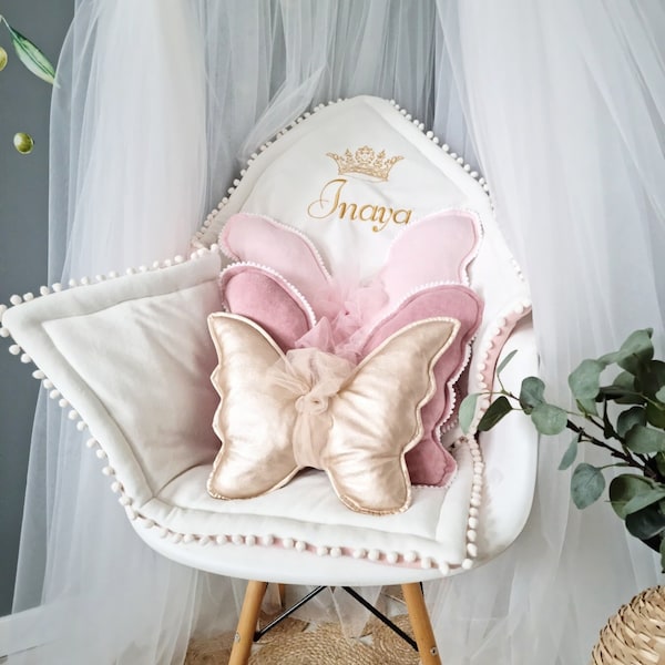 Butterfly Pillow Etsy