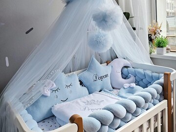 Mosquito Net for Baby Cribs Soft Smooth Dream Canopy