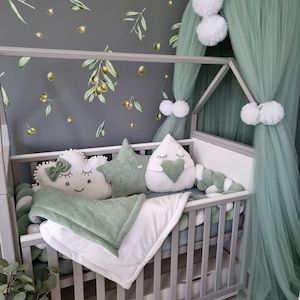 Baby crib canopy
