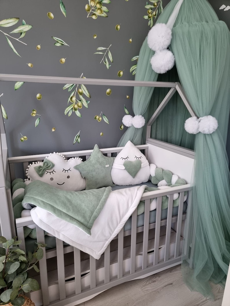 Baby crib canopy