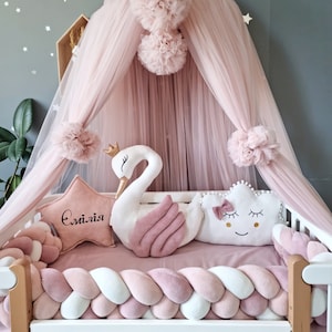 Baby crib canopy