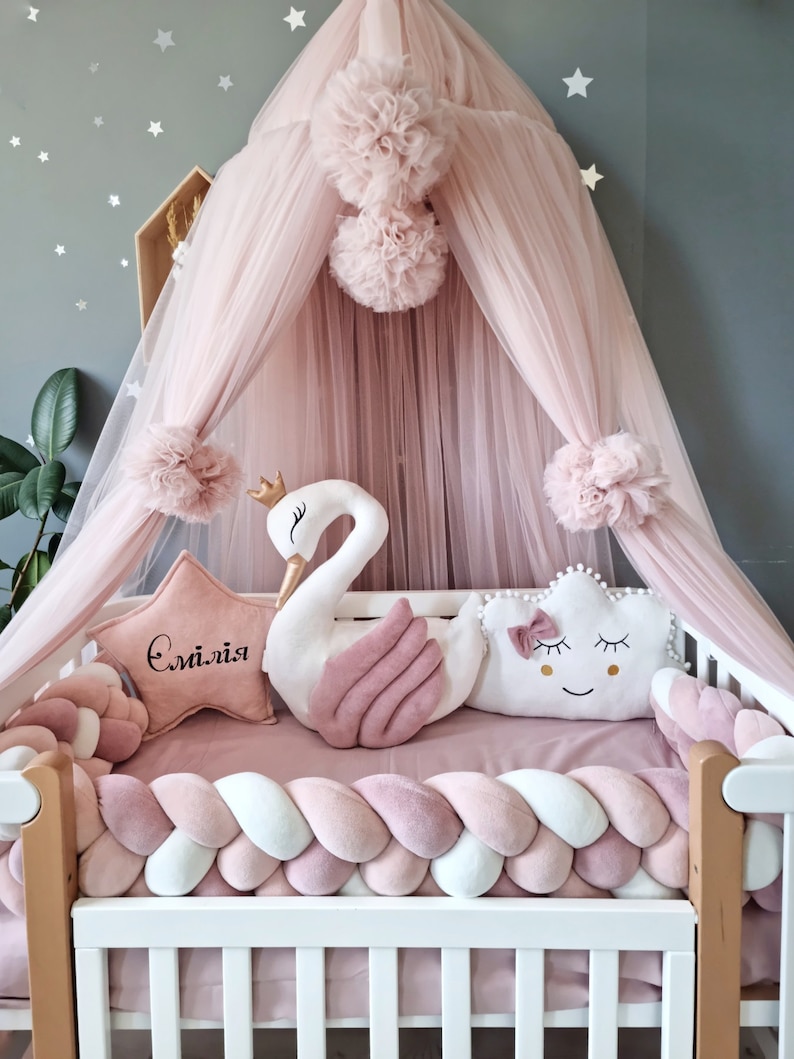 Baby crib canopy