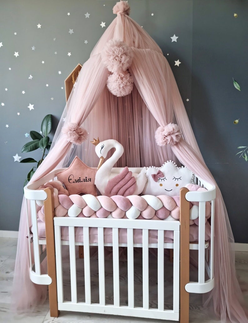 Baby crib canopy