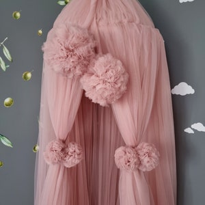 Baby crib canopy