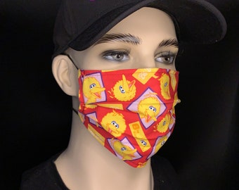 Download Big Bird Mask Etsy PSD Mockup Templates