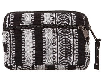 Funky Coin Purse, Boho Design, 100% Cotton, Festival Pouch
