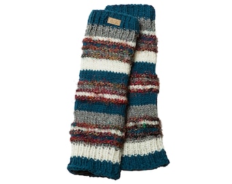 Wool Leg Warmers, Fleece Lined, Hand Knit, wool, leg warmer, legwear, bohemia socks, boot cuffs,