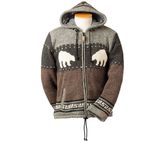 hoodie with wool inside