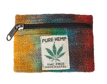 Tye-Dye-Geldbeutel, Psychedelischer Hanf, Funky Portemonnaie
