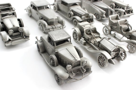 vintage car figurines
