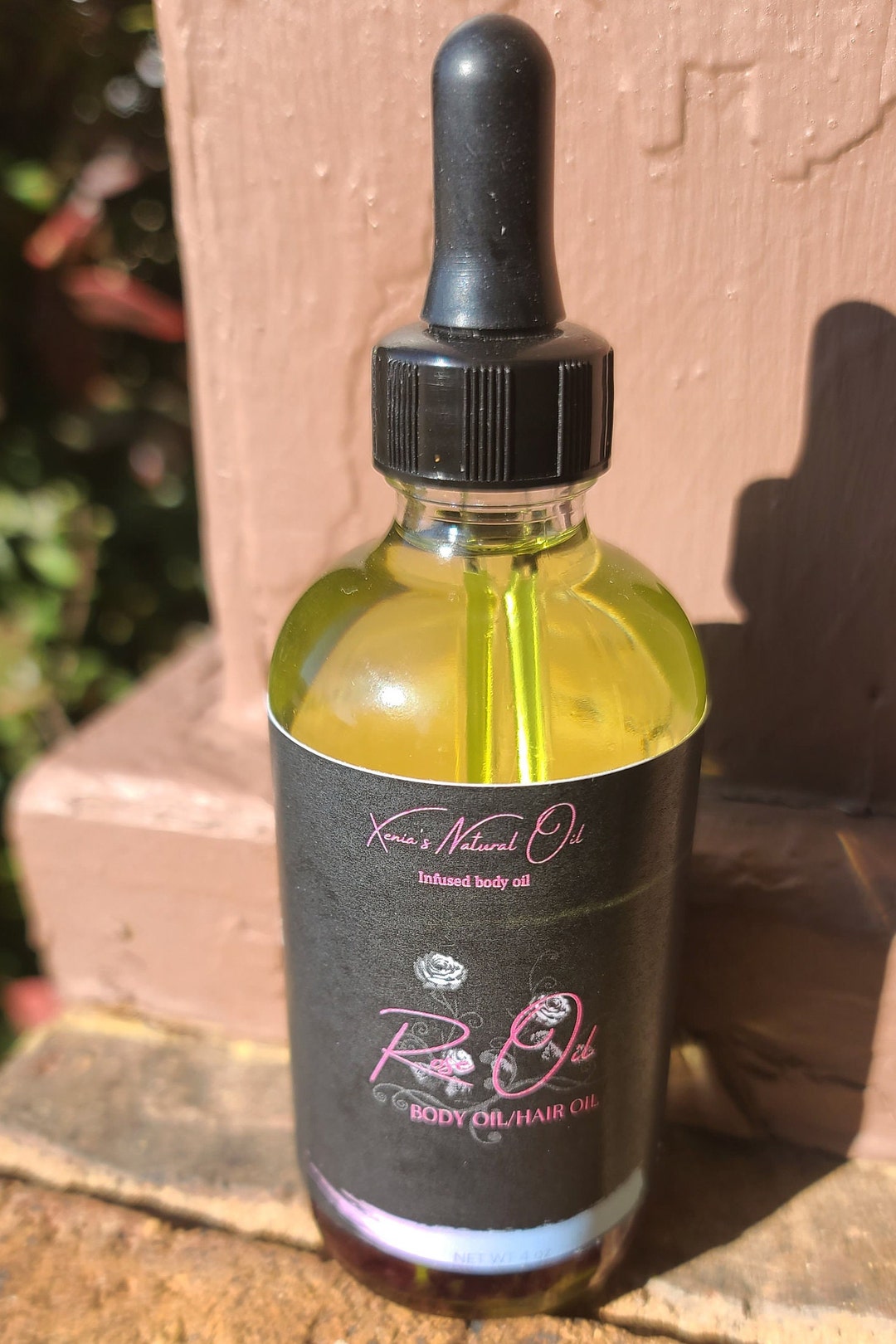Rose Body Oil Body Oil Body Moisturizer Vegan Body Oil Etsy