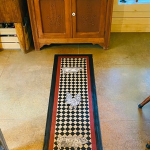 Kitchen Floor Cloth Runner-Rug