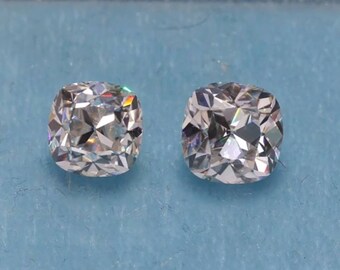 Old Mine Cut Moissanite - Etsy