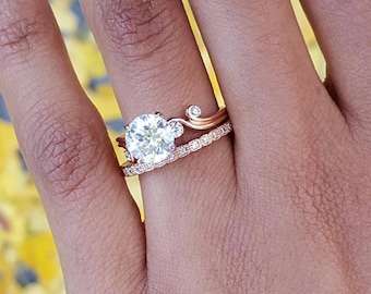 The "Swirly Twirly" Engagement Ring