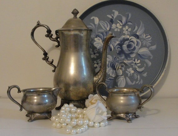Exquisite Silverplate English Silver Mfg Corp Pitcher Sugar Etsy
