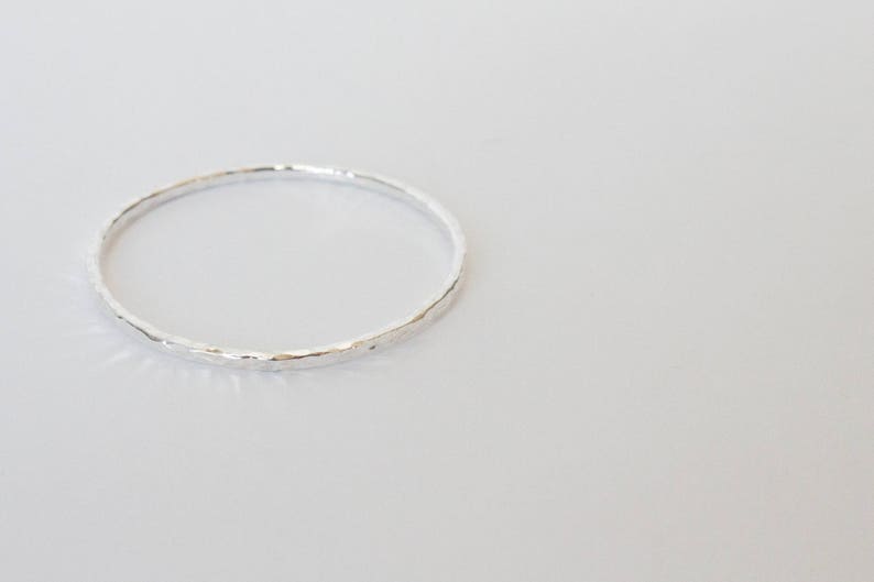 Baby Girl Gift Set, Sterling Silver Twin Bracelets, Set of 2 Baby Bangles, Baby Shower Gift, Little Girls Gold Jewelry, Dedication Baptism image 6