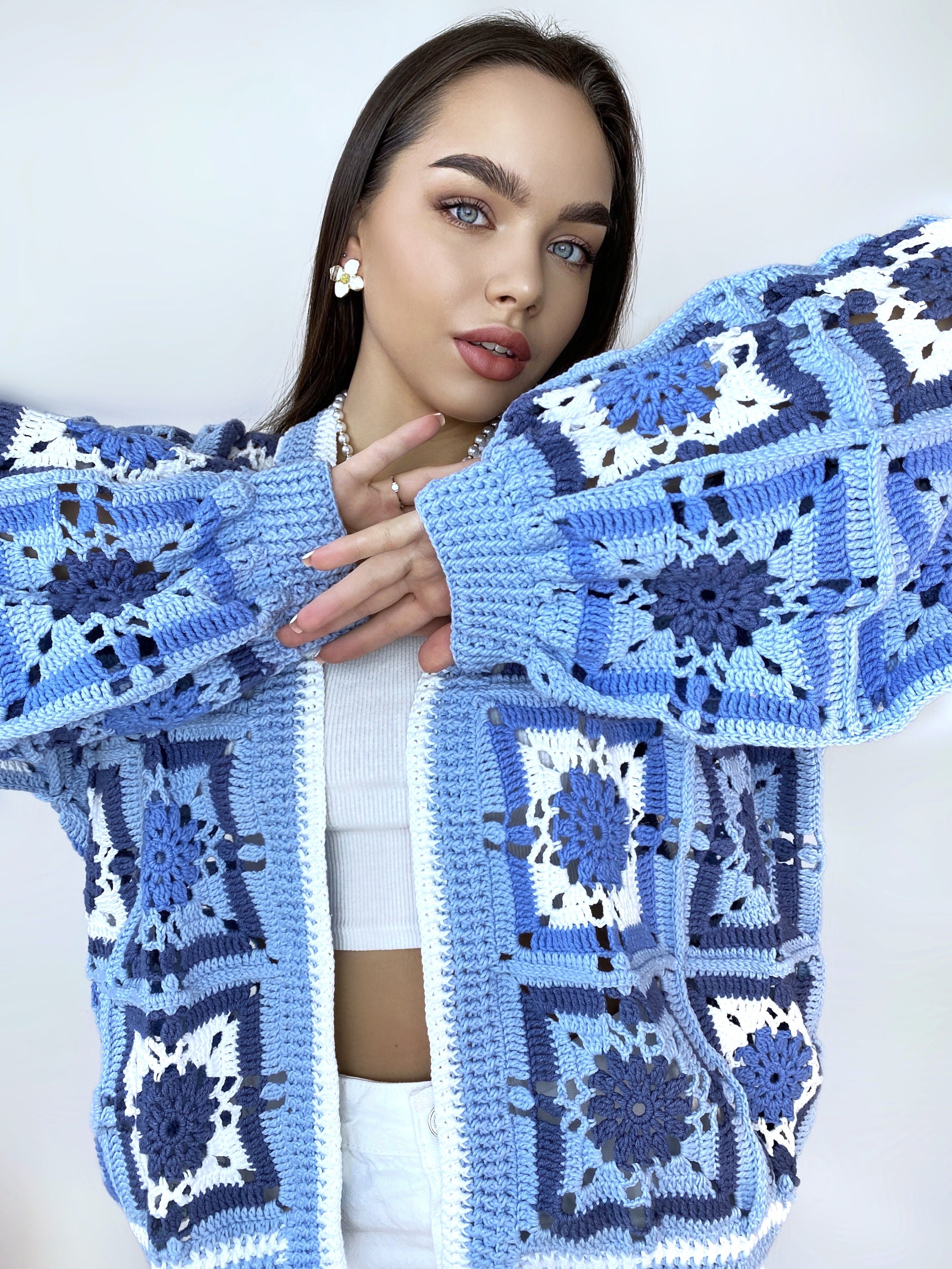 トップス 22FW FUNKY BLUE BIG CARDIGAN 48 Our Legacy - Big Cardigan Funky Blue Acrylic