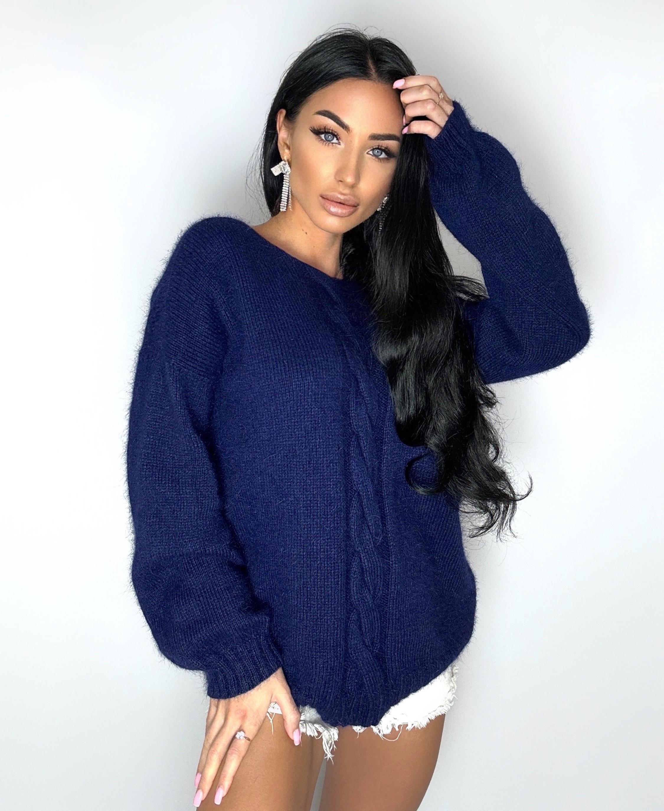 トップス ameri vintage POPPING COLOR ANGORA KNIT Ameri（アメリ）の「POPPING COLOR ANGORA KNIT（ニット/セーター