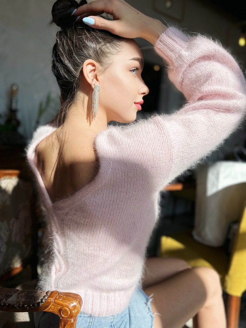 Aurora Sweater - Barly Pink main image 1