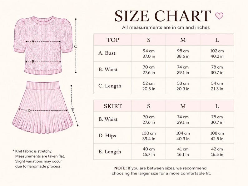 Hot Pink Knit Skirt Set, Cotton Two Piece Set, Handmade Knitted Matching Set, Women Co Ord Set, Mini Skirt Outfit Summer, Set Women image 20
