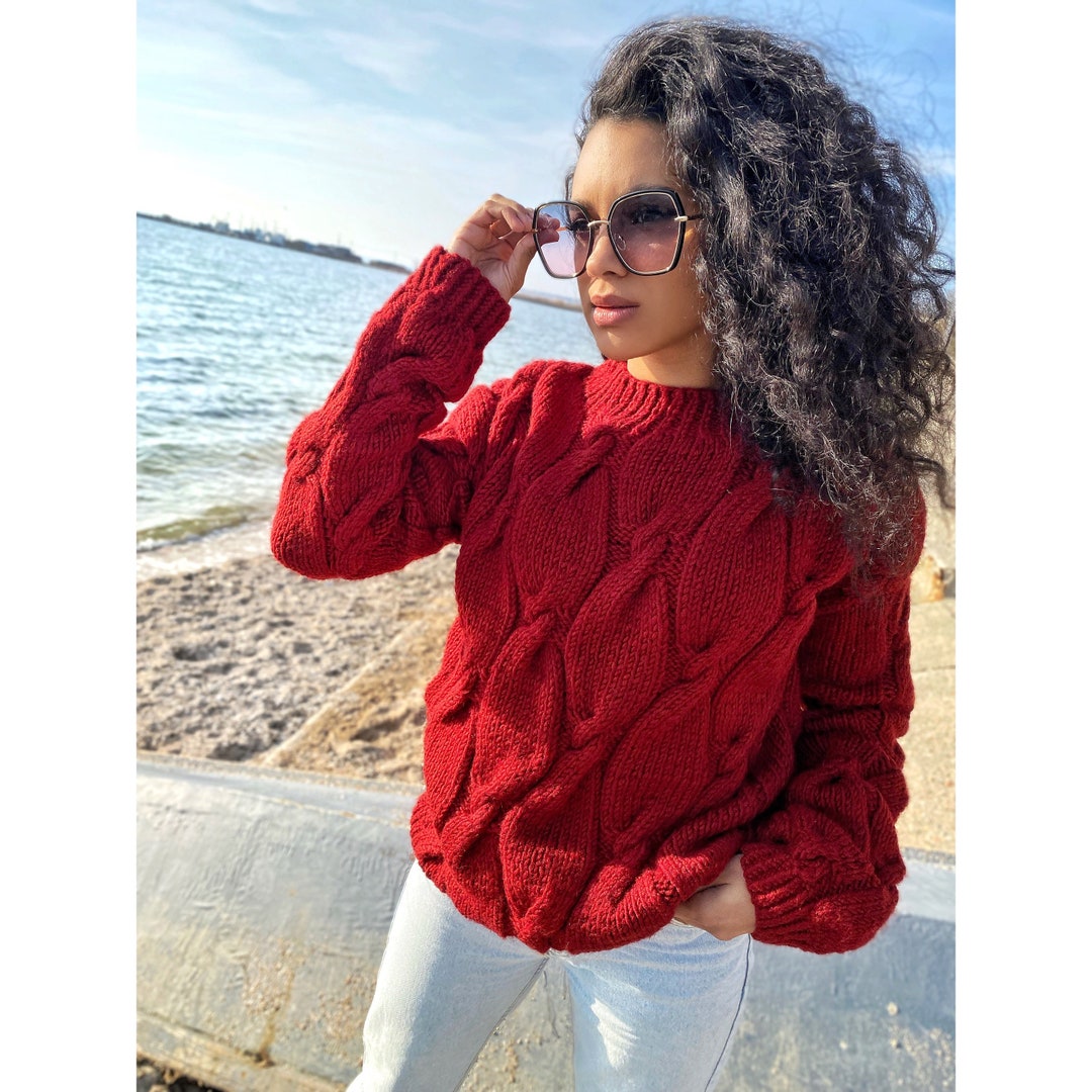 ★ADERERROR★ Clava knit Red Ader Error Red Clava Hoodie | ModeSens