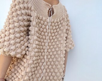 beige oversized sweater dress Cozy To The Touch Sweater Dress