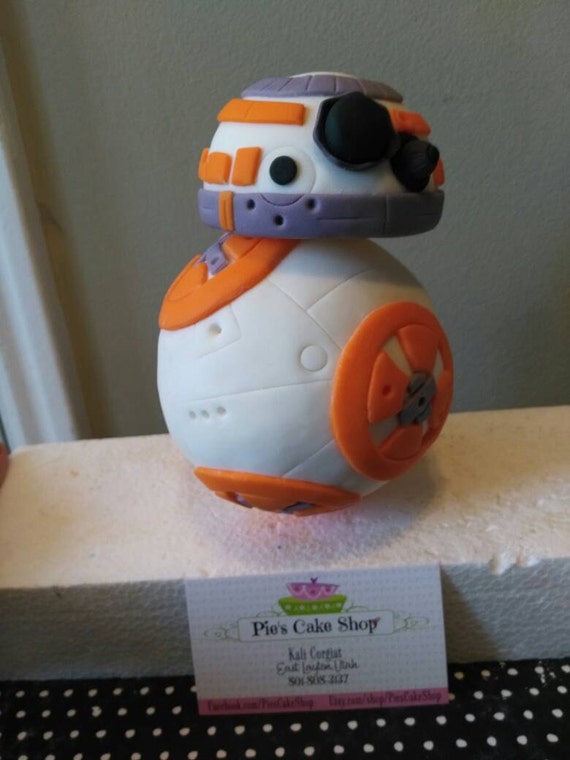 bb8 cake flat
