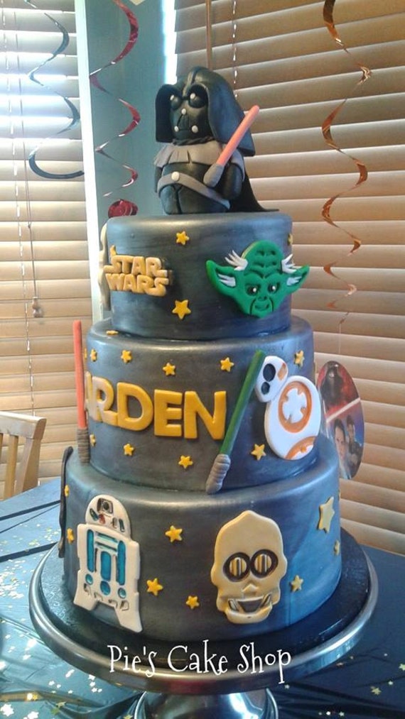 bb8 cake flat