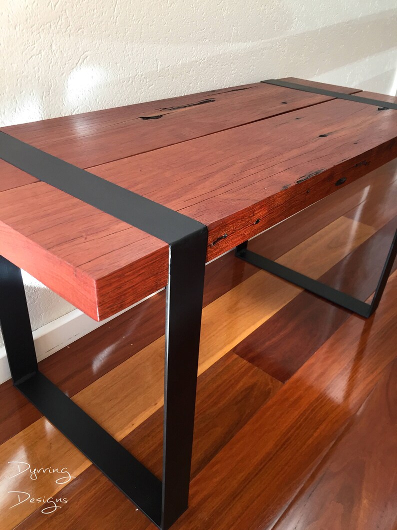 Red Gum Timber Coffee Table Etsy