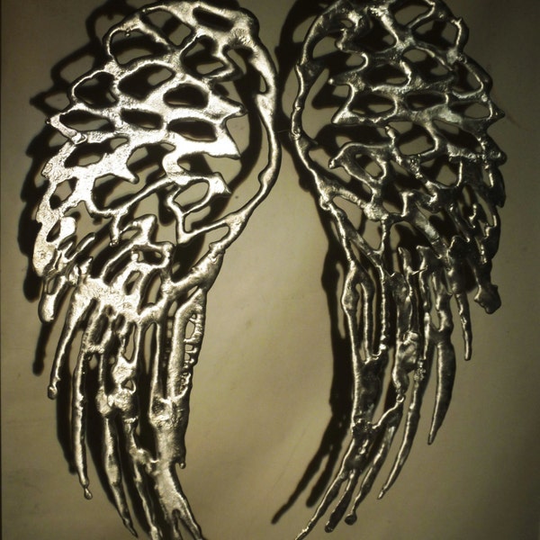 Angel Wings, aluminium sculpture