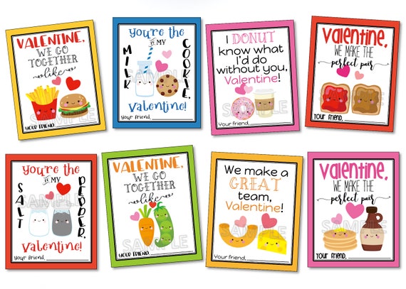 Better together valentines tags, we go together valentines tags, together forever tags, Valentines Day tags,valentines tags,instant download Il_570xn