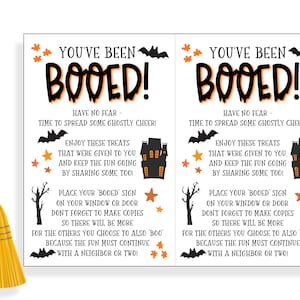 You've Been Booed Printable, You've Been Booed, We've Been Booed ...