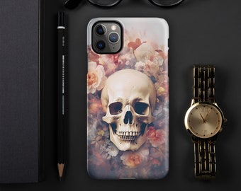 Flower Skull iPhone case