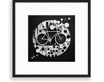 Bicycle Wall Art - Cycling art | Bike Art | Bike Lover