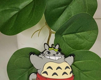 sumo toto large enamel pin